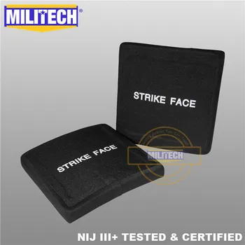 MILITECH 2 Pieces 6"x6" NIJ III+ 0101.06/NIJ 0101.07 RF2 Alumina Bulletproof Plate Stand Alone AK47&SS109&M80 SAPI Free Shipping
MILITECH 2 Pieces 6"x6" NIJ III+ 0101.06/NIJ 0101.07 RF2 Alumina Bulletproof Plate Stand Alone AK47&SS109&M80 SAPI Free Shipping