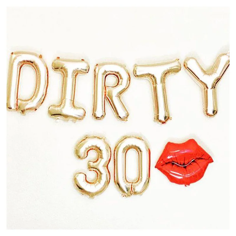 7pcs/lot Rose Gold dirty 30 thirty 30th Birthday Party Decoration Sweet Girls Happy Birthday Donut Balloon Event Party Supplies
7pcs/lot Rose Gold dirty 30 thirty 30th Birthday Party Decoration Sweet Girls Happy Birthday Donut Balloon Event Party Supplies
