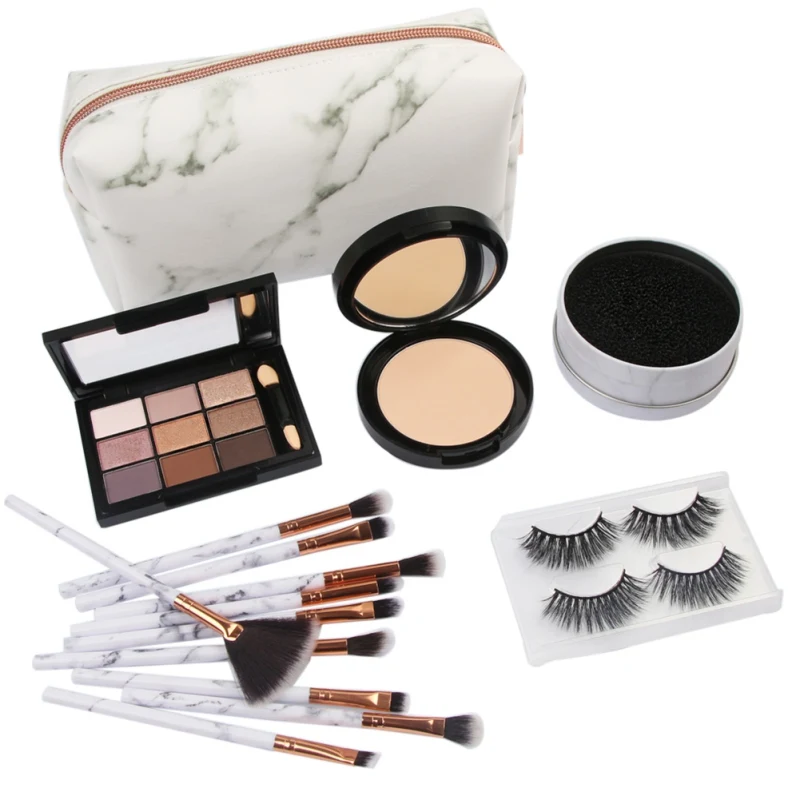 Makeup Set Makeup Brush Eye Shadow Highlighter Powder False Eyelashes Makeup Tools
Makeup Set Makeup Brush Eye Shadow Highlighter Powder False Eyelashes Makeup Tools