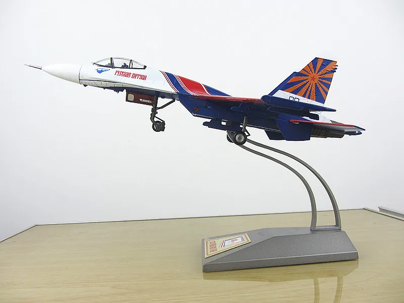RAIN DAY 1/72 Scale Military Model Toys Sukhoi Su-27 Flanker Fighter Russian Knights Diecast Metal Plane Model Toy
RAIN DAY 1/72 Scale Military Model Toys Sukhoi Su-27 Flanker Fighter Russian Knights Diecast Metal Plane Model Toy