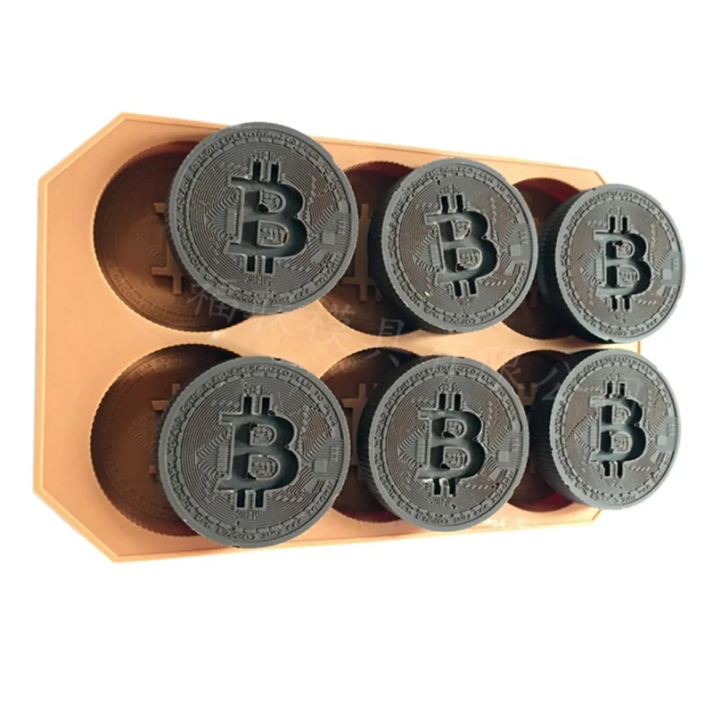 Bitcoin Shape 3D Round Ice Mold 6 Grids Silicone Ice Mold Coins DIY Chocolate Molds Frozen Kitchen Accessories Kitchen Tools
Bitcoin Shape 3D Round Ice Mold 6 Grids Silicone Ice Mold Coins DIY Chocolate Molds Frozen Kitchen Accessories Kitchen Tools