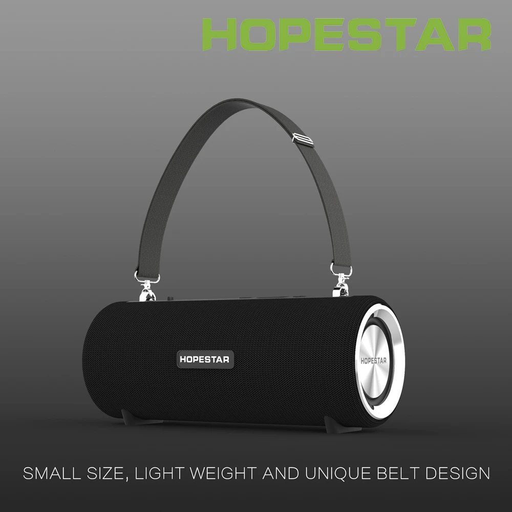 Hopestar Wireless Bluetooth Speaker Portable Outdoor Waterproof Power Bank Speaker Subwoofer Soundbar USB AUX for Phone Computer
Hopestar Wireless Bluetooth Speaker Portable Outdoor Waterproof Power Bank Speaker Subwoofer Soundbar USB AUX for Phone Computer