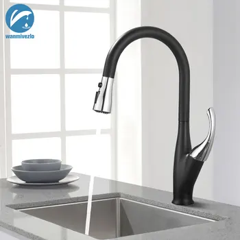 Black Chrome Rubber Kitchen Faucet Mixer Tap Rotation Pull Out Stream Sprayer Taps Hot Cold Water Tap One Handle Kitchen Tap
Black Chrome Rubber Kitchen Faucet Mixer Tap Rotation Pull Out Stream Sprayer Taps Hot Cold Water Tap One Handle Kitchen Tap
