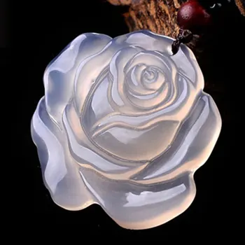KYSZDL natural chalcedony rose Icy Species pendant beautiful gift for men and women FREE ROPE
KYSZDL natural chalcedony rose Icy Species pendant beautiful gift for men and women FREE ROPE