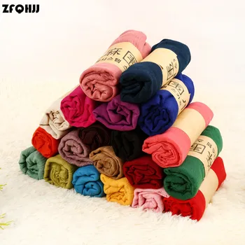 10pcs/LOT 180x90cm Women Cotton Voile Shawls Scarf MUSLIM HIJAB Muffler Casual Long Plain Scarves Gift for Ladies 20colors
10pcs/LOT 180x90cm Women Cotton Voile Shawls Scarf MUSLIM HIJAB Muffler Casual Long Plain Scarves Gift for Ladies 20colors
