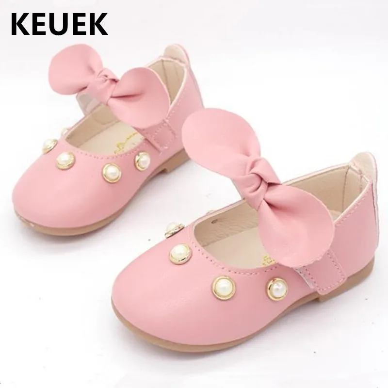 New Spring/Autumn Leather Shoes Girls Princess Pearl Bow Single Shoes Kids Fashion Pink Beige Toddler Flats Kids Shoes 041
New Spring/Autumn Leather Shoes Girls Princess Pearl Bow Single Shoes Kids Fashion Pink Beige Toddler Flats Kids Shoes 041