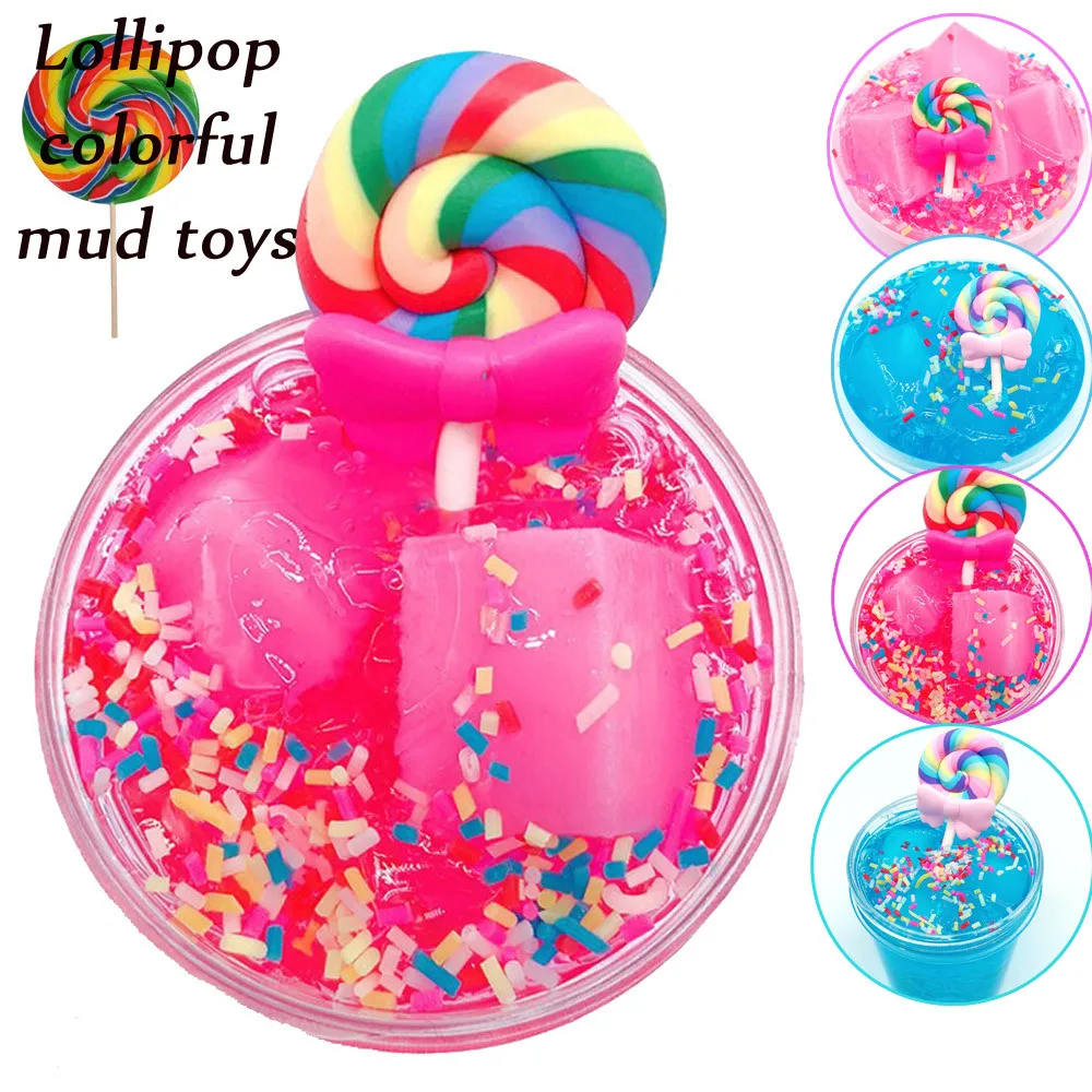 CHAMSGEND Lollipop Colorful Mud Mixing Cloud Slime Putty Scented Stress Kids Clay Toy 4.23
CHAMSGEND Lollipop Colorful Mud Mixing Cloud Slime Putty Scented Stress Kids Clay Toy 4.23