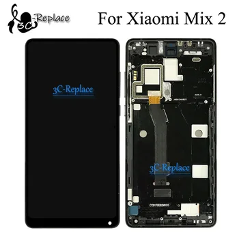 Black 6.0 inch For Xiaomi Mix 2 mix2 Mi Mix 2 / Mi Mix Evo MDE5 Full Lcd Display Touch Screen Digitizer Assembly With Frame
Black 6.0 inch For Xiaomi Mix 2 mix2 Mi Mix 2 / Mi Mix Evo MDE5 Full Lcd Display Touch Screen Digitizer Assembly With Frame