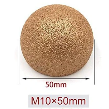 M10X50 Mm Vacuum Brazed Diamond Polishing Grinding Head Pebble Tool Diamond Burrs Stone Marble Granite Brick
M10X50 Mm Vacuum Brazed Diamond Polishing Grinding Head Pebble Tool Diamond Burrs Stone Marble Granite Brick