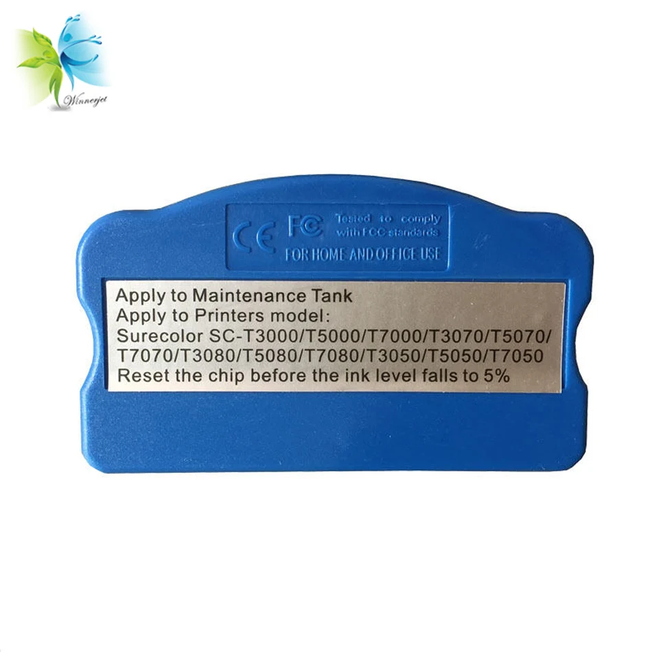 Winnerjet T6193 восстановитель чипов резервуара для принтера Epson SureColor P10000 P20000 P10070 P20070
Winnerjet T6193 восстановитель чипов резервуара для принтера Epson SureColor P10000 P20000 P10070 P20070