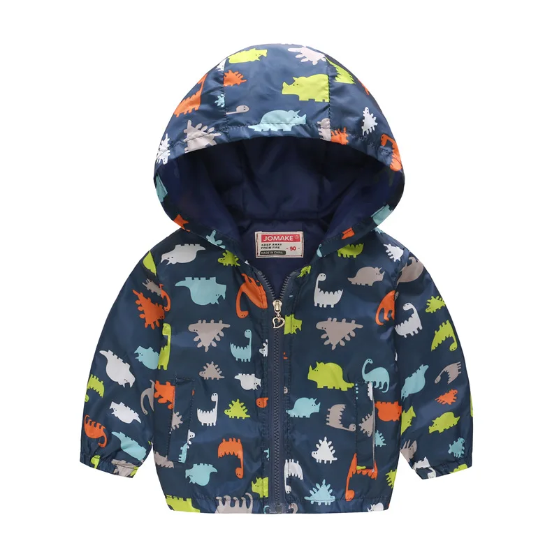 COOTELILI Baby Clothes Clothing Dinosaur Cat Kids Boys Jacket Coat Autumn Hooded Outerwear Coats Windbreaker Jacket For Girls (10)