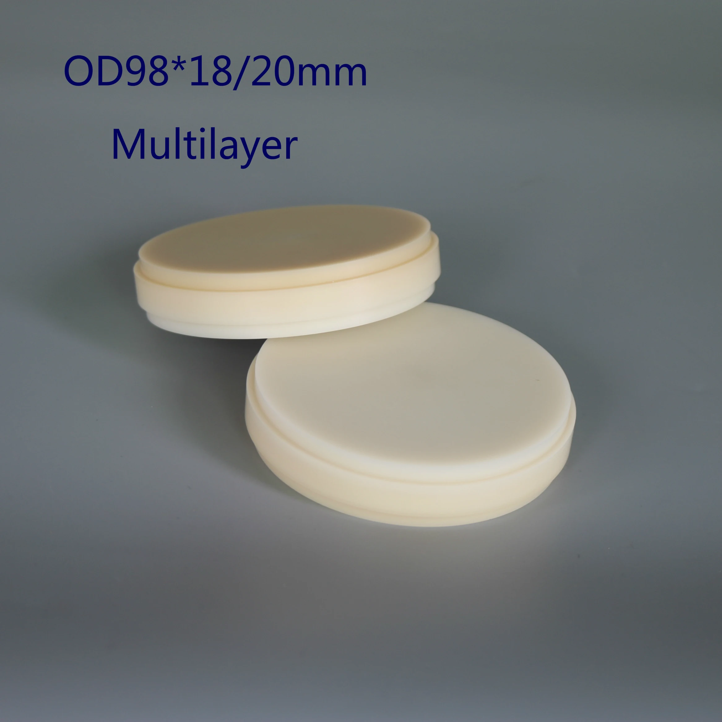 3pcs/Lot Huge Multilayer PMMA Blocks Dental Material for Make Temporary Bridge Dental Restorations CAD/CAM Multi-layer PMMA Disk
3pcs/Lot Huge Multilayer PMMA Blocks Dental Material for Make Temporary Bridge Dental Restorations CAD/CAM Multi-layer PMMA Disk