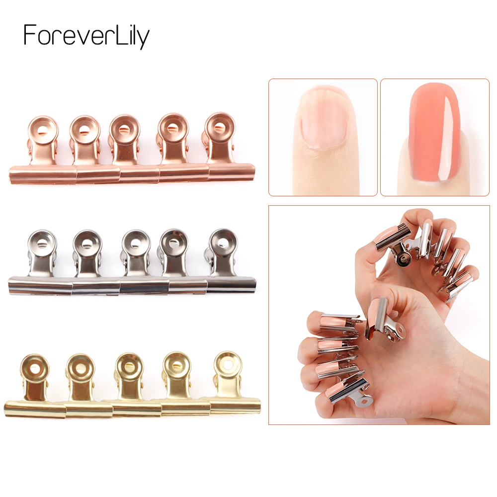 5Pcs/set Fiberglass Extension Clips Nail Extension Pinching Tool Stainless Steel Acrylic Nail Clips Fiber Glass For Nails
5Pcs/set Fiberglass Extension Clips Nail Extension Pinching Tool Stainless Steel Acrylic Nail Clips Fiber Glass For Nails