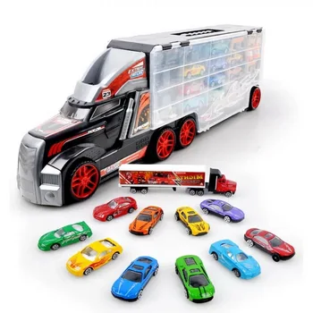 Big Transport Truck with Small Alloy Metal Cars Toys Diecast Metal For Kids boys Container Box Christmas Gift educational gift
Big Transport Truck with Small Alloy Metal Cars Toys Diecast Metal For Kids boys Container Box Christmas Gift educational gift