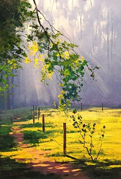 Handmade painting sunlight in the morning oil canvas for living room decor, gallery, wallpaper
Handmade painting sunlight in the morning oil canvas for living room decor, gallery, wallpaper