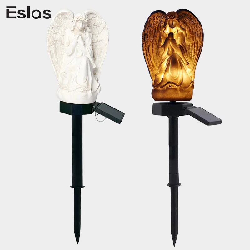 Eslas 2 Pcs Solar Lawn Lamp Angle Garden Lihgt Waterproof IP65 Warm Light for Outdoor Garden Courtyard Decoration Pathway Light
Eslas 2 Pcs Solar Lawn Lamp Angle Garden Lihgt Waterproof IP65 Warm Light for Outdoor Garden Courtyard Decoration Pathway Light