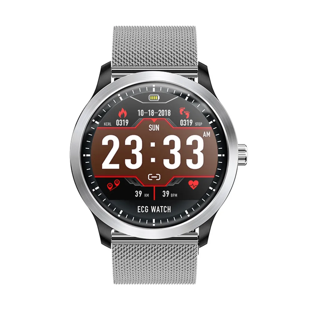 N58 ECG PPG Smart Watch with Electrocardiograph Ecg Display,holter Ecg Heart Rate Monitor Blood Pressure Smartwatch
N58 ECG PPG Smart Watch with Electrocardiograph Ecg Display,holter Ecg Heart Rate Monitor Blood Pressure Smartwatch