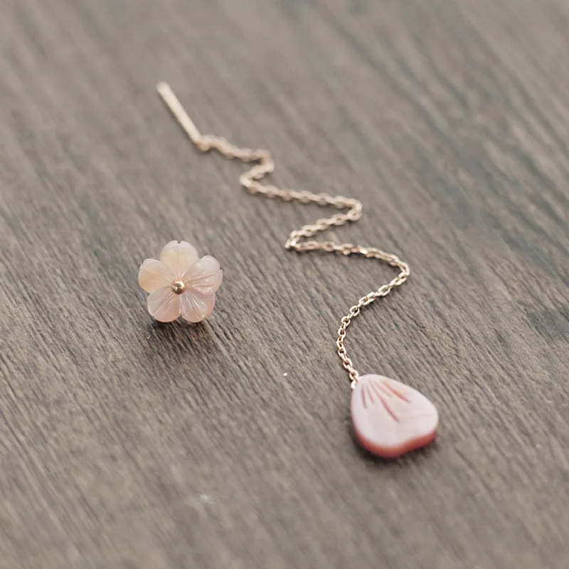 Red Trees Fine Jewelry Women's Trendy New Arrival 925 Sterling Silver Earrings With Flower / Heart Shape Shell
Red Trees Fine Jewelry Women's Trendy New Arrival 925 Sterling Silver Earrings With Flower / Heart Shape Shell