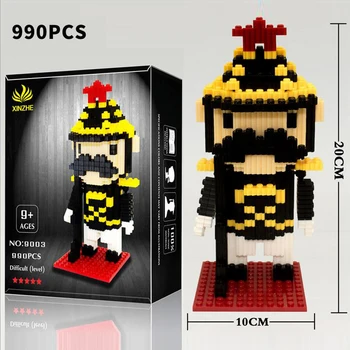 DOLLRYGA Diamond Blocks Anime Figures Toy 990pcs Cartoon Model Building Brick Micro Royal Guards Educational Blocks Toys For Kid
DOLLRYGA Diamond Blocks Anime Figures Toy 990pcs Cartoon Model Building Brick Micro Royal Guards Educational Blocks Toys For Kid