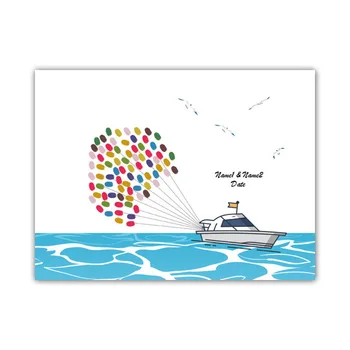 Bride And Groom Wedding Guestbook Fingerprint Sign Custom ship balloons names and date Print Fingerprints wedding decoration
Bride And Groom Wedding Guestbook Fingerprint Sign Custom ship balloons names and date Print Fingerprints wedding decoration