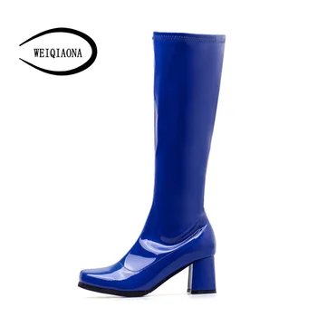 WEIQIAONA 2018 Brand Winter Stars Model Women Boots New Women Boots High Boot High Heel Pointed Toe Zipper Sexy Rainboots Style
WEIQIAONA 2018 Brand Winter Stars Model Women Boots New Women Boots High Boot High Heel Pointed Toe Zipper Sexy Rainboots Style