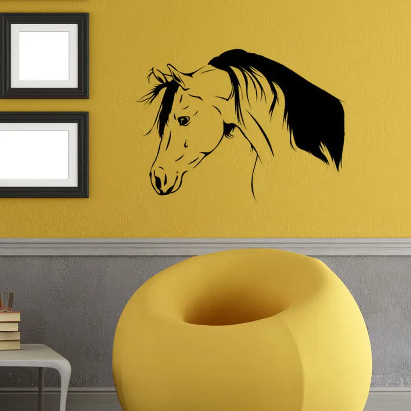 Removable 57X80cm Horses Head Room Wall Decal Art Bedroom Sticker Home Decor Horse Wall Sticker Vinyl Wall Paper A-130
Removable 57X80cm Horses Head Room Wall Decal Art Bedroom Sticker Home Decor Horse Wall Sticker Vinyl Wall Paper A-130