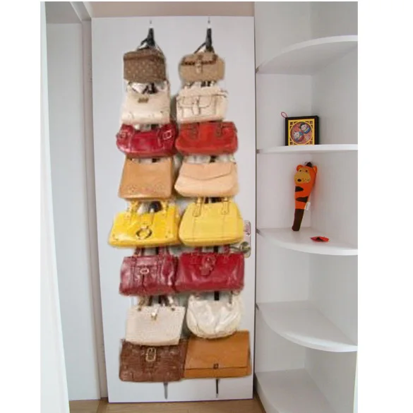 High Quality Hanging Handbag Cap Rack Holder Purse Storage Hat Clothes Organizer Over Door Straps With 16 Hook AA
High Quality Hanging Handbag Cap Rack Holder Purse Storage Hat Clothes Organizer Over Door Straps With 16 Hook AA