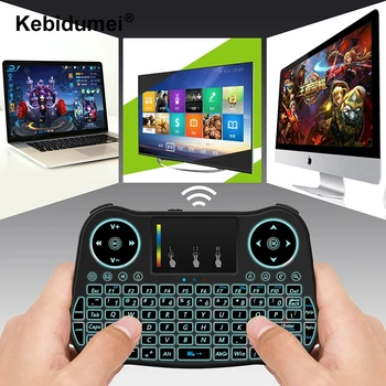 kebidumei Mini Wireless Keyboard 2.4GHz 5 Colors Blacklight Air Mouse Touchpad Handheld for Windows for Android for Linus OS
kebidumei Mini Wireless Keyboard 2.4GHz 5 Colors Blacklight Air Mouse Touchpad Handheld for Windows for Android for Linus OS