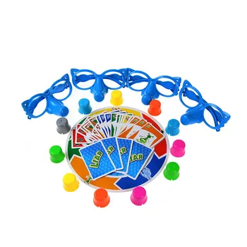 Gags Practical Jokes Guess ABS Plastic 2-4 players 4 Eyeglasses 24 Cards 11 Noses 1 Game Board family game Who Lies Table Game
Gags Practical Jokes Guess ABS Plastic 2-4 players 4 Eyeglasses 24 Cards 11 Noses 1 Game Board family game Who Lies Table Game