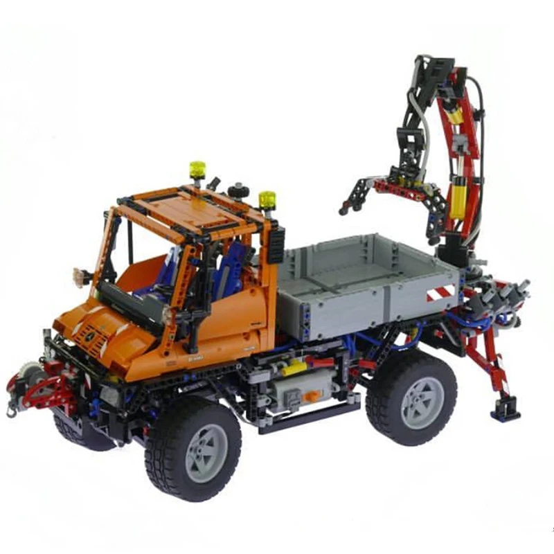 Technic 20019 2088PCS The Mechanical Truck Unimogu U400 Sets MOC-8110 Model Building Kits Blocks Bricks Toys For Children
Technic 20019 2088PCS The Mechanical Truck Unimogu U400 Sets MOC-8110 Model Building Kits Blocks Bricks Toys For Children