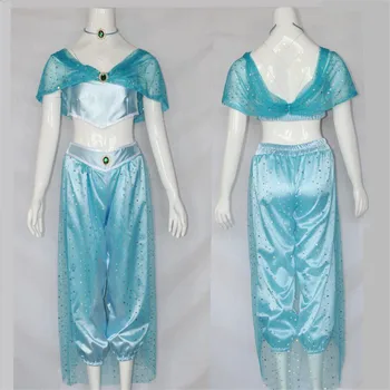 Anime Aladdin and The Magic Lamp Aladdin Cosplay Costume Princess Jasmine Top Set Suit Belly Dancer Fancy Dress Party For Girls
Anime Aladdin and The Magic Lamp Aladdin Cosplay Costume Princess Jasmine Top Set Suit Belly Dancer Fancy Dress Party For Girls
