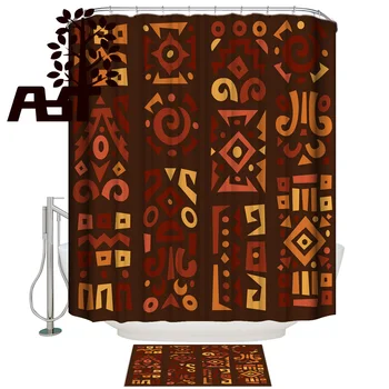 Art Store African Ethnic Abstract Graphic Element Totem Shower Curtain Bath Sets With Rugs Bathroom Mat With Shower Curtain Wate
Art Store African Ethnic Abstract Graphic Element Totem Shower Curtain Bath Sets With Rugs Bathroom Mat With Shower Curtain Wate
