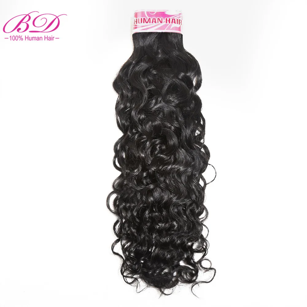 BD HAIR Brazilian Human Hair Water Wave Hair Bundles 1pc/lot Natural Color Hair Extensions Remy Weaves 8-28" Free Shipping
BD HAIR Brazilian Human Hair Water Wave Hair Bundles 1pc/lot Natural Color Hair Extensions Remy Weaves 8-28" Free Shipping