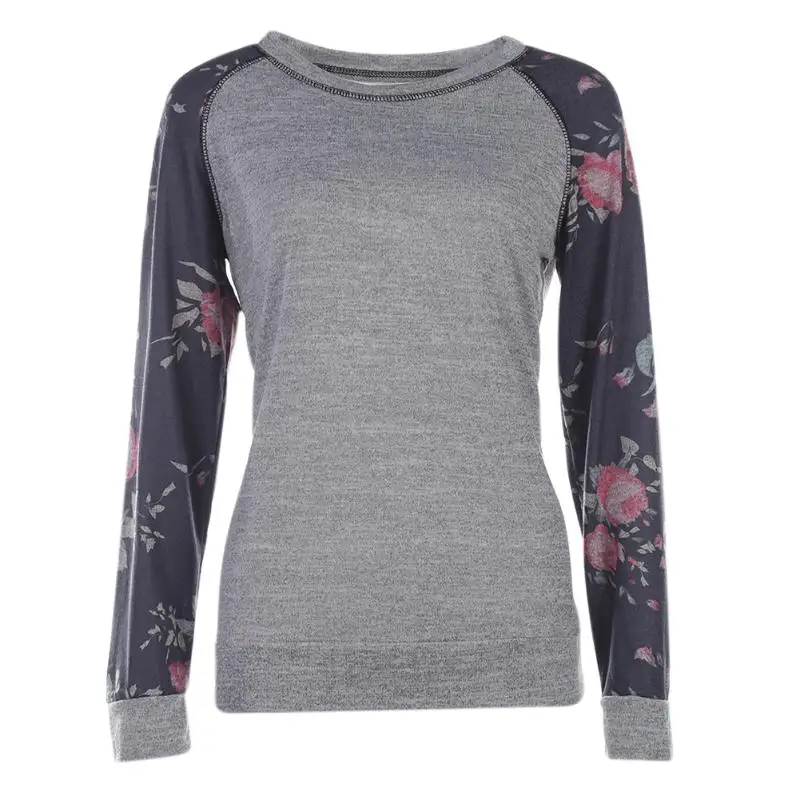 Spring Autumn Women Floral Printed Raglan Sleeve T-shirt Long Sleeve O-Neck Casual Basic Patchwork T-Shirt Female Fashion Tees
Spring Autumn Women Floral Printed Raglan Sleeve T-shirt Long Sleeve O-Neck Casual Basic Patchwork T-Shirt Female Fashion Tees