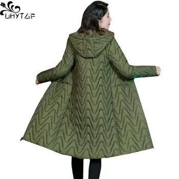 UHYTGF Down Jacket For Women Winter 2018 Plus size long Warm Cotton Clothing Women's park Coats Korean Fashion Hooded Coat 394
UHYTGF Down Jacket For Women Winter 2018 Plus size long Warm Cotton Clothing Women's park Coats Korean Fashion Hooded Coat 394