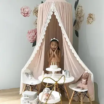 Children's room summer chiffon Bed Canopy Bedcover Mosquito Net Curtain Bedding Dome Tent Room Decor
Children's room summer chiffon Bed Canopy Bedcover Mosquito Net Curtain Bedding Dome Tent Room Decor