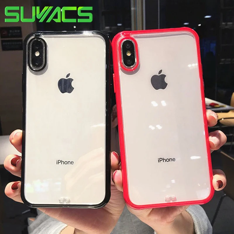 SUYACS Simple Anti-knock Phone Case For iphone 6 6S 7 8 Plus X XS MAX XR Cute Transparent Soft TPU Graphic Phone Fundas Case
SUYACS Simple Anti-knock Phone Case For iphone 6 6S 7 8 Plus X XS MAX XR Cute Transparent Soft TPU Graphic Phone Fundas Case