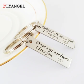 Creative Drive Safe Handsome/beautiful I Love You Key Ring Couples Keyfob Keychain Gift New Keyring For Boyfriend Girlfriend
Creative Drive Safe Handsome/beautiful I Love You Key Ring Couples Keyfob Keychain Gift New Keyring For Boyfriend Girlfriend