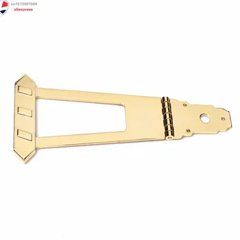 Chrome Bridge Tailpiece Golden for JAZZ 6 String Guitar Gold 6 String Jazz Guitar Bridge Trapeze Tailpiece For Hollow Body Archt
Chrome Bridge Tailpiece Golden for JAZZ 6 String Guitar Gold 6 String Jazz Guitar Bridge Trapeze Tailpiece For Hollow Body Archt