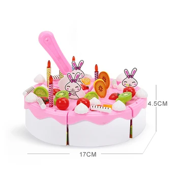 1set DIY Pretend Play Fruit Cutting Birthday Cake Kitchen Food Toys Cocina De Juguete Toy Girls Gift for Children Pink Blue
1set DIY Pretend Play Fruit Cutting Birthday Cake Kitchen Food Toys Cocina De Juguete Toy Girls Gift for Children Pink Blue