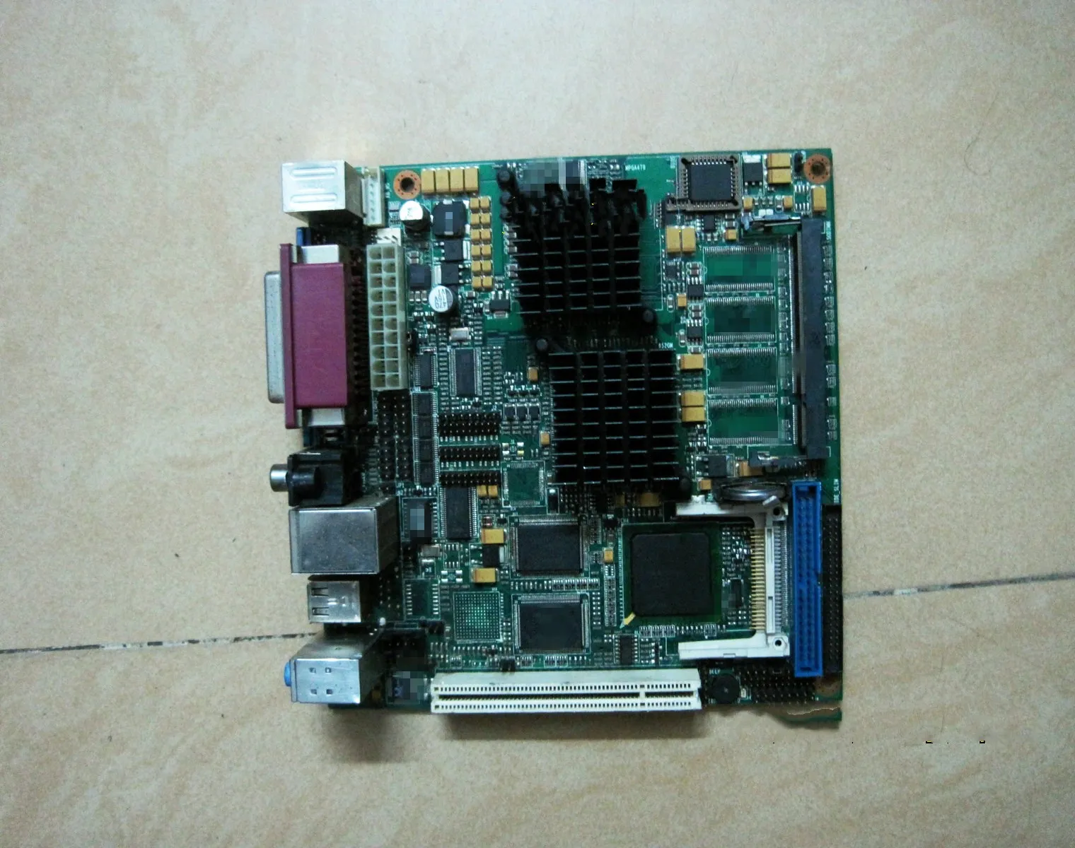 MI890 CF Mini-ITX Промышленная материнская плата с картой памяти | Мобильные телефоны и