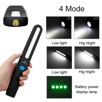 Portable light 10 SMD 2835 LED Work Light Floodlight Magnetic Waterproof USB Rechargeable Power Bank For outdoor camping
Portable light 10 SMD 2835 LED Work Light Floodlight Magnetic Waterproof USB Rechargeable Power Bank For outdoor camping