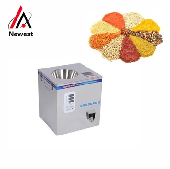 Tea filling machine New type 20g tea weighing machine grain medicine seed salt Racking packing machine powder filler
Tea filling machine New type 20g tea weighing machine grain medicine seed salt Racking packing machine powder filler