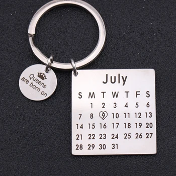 Date Queens Are Born On Engraved Lettering Customized Month Date Square Round Keychains Gift For New Baby Gift From Parents
Date Queens Are Born On Engraved Lettering Customized Month Date Square Round Keychains Gift For New Baby Gift From Parents