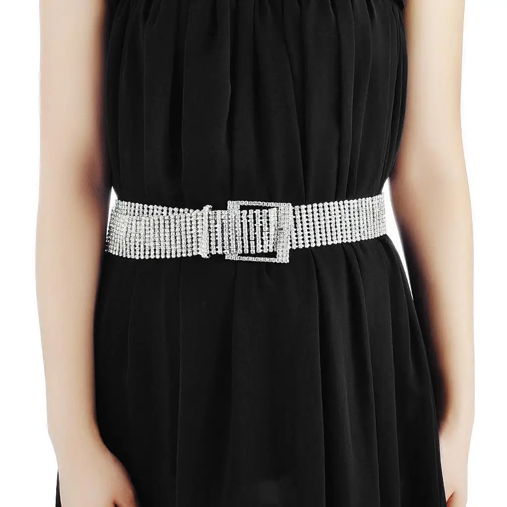 Luxury 2019 Shiny Crystal Belt Women 10 Rows Full Rhinestone Shiny Waistband Casual Party Dress Belt Waist Chain Drop Ship
Luxury 2019 Shiny Crystal Belt Women 10 Rows Full Rhinestone Shiny Waistband Casual Party Dress Belt Waist Chain Drop Ship