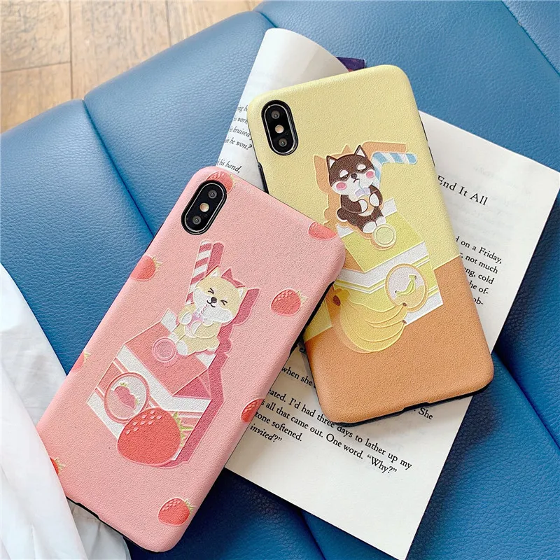 Silk Texture Cute Cartoon Milk Cover for Iphone 6 6s 7 8 Plus X Xr Case Soft TPU Back Cover Shell for Iphone Xs Max Case Fundas
Silk Texture Cute Cartoon Milk Cover for Iphone 6 6s 7 8 Plus X Xr Case Soft TPU Back Cover Shell for Iphone Xs Max Case Fundas