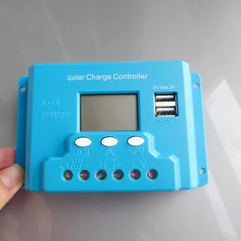 New type 20A 12V 24V intelligence Solar cells Panel Battery Charge Controller Regulators LCD 5V USB voltage adjustable
New type 20A 12V 24V intelligence Solar cells Panel Battery Charge Controller Regulators LCD 5V USB voltage adjustable