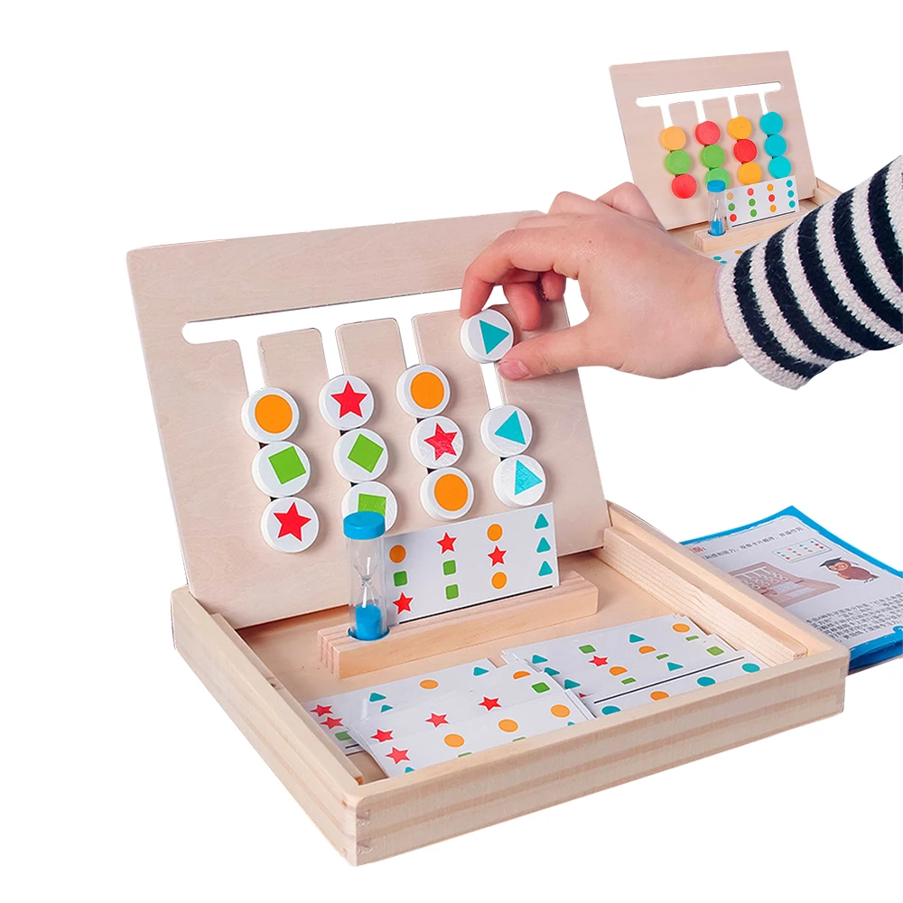 Montessori Educational Toys For Children 4 Colors Matching Wooden Toy Kids Training Thinking Toys Toddler Math Didactical Games
Montessori Educational Toys For Children 4 Colors Matching Wooden Toy Kids Training Thinking Toys Toddler Math Didactical Games