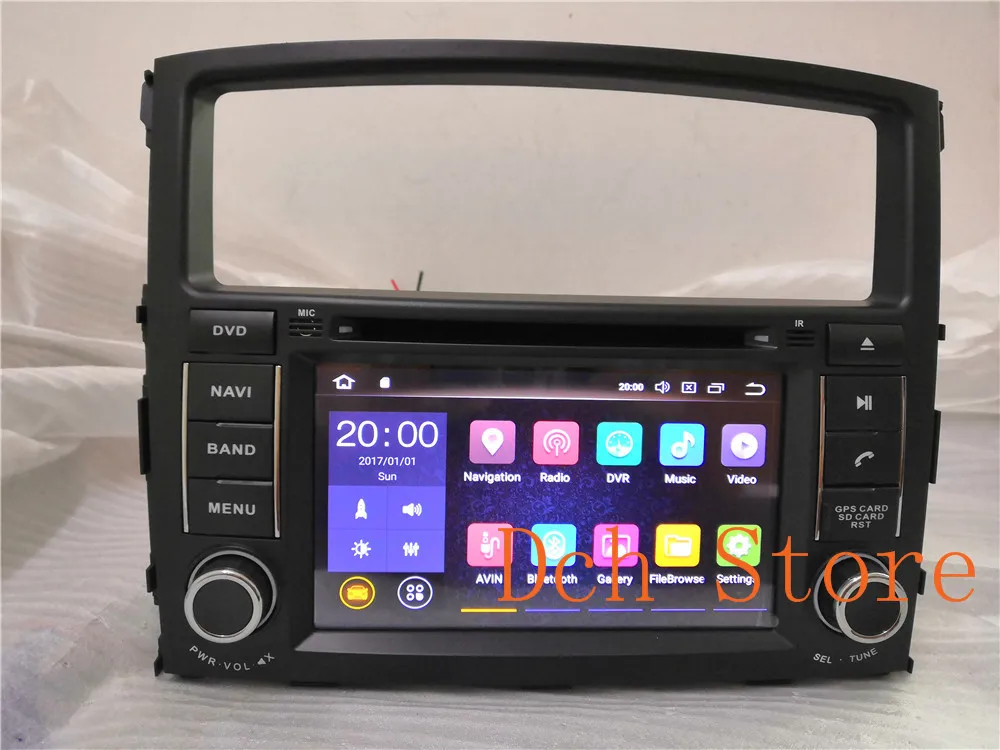 Фото Android 9.0 Car DVD Player gps navigation radio headunit auto multimedia For Mitsubishi Pajero Montero 4G RAM 8 core 64G PX6 | Автомобили