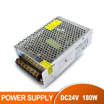 Single output Universal 24V 7.5A 180W Switching Switch Power Supply Driver For LED Strip Light Transformer 110V 220V AC-DC SMPS
Single output Universal 24V 7.5A 180W Switching Switch Power Supply Driver For LED Strip Light Transformer 110V 220V AC-DC SMPS